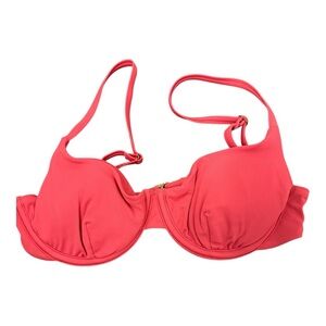 Andie Swim The Bermuda Bikini Top in Rosette Pink Size XS‎ NWT